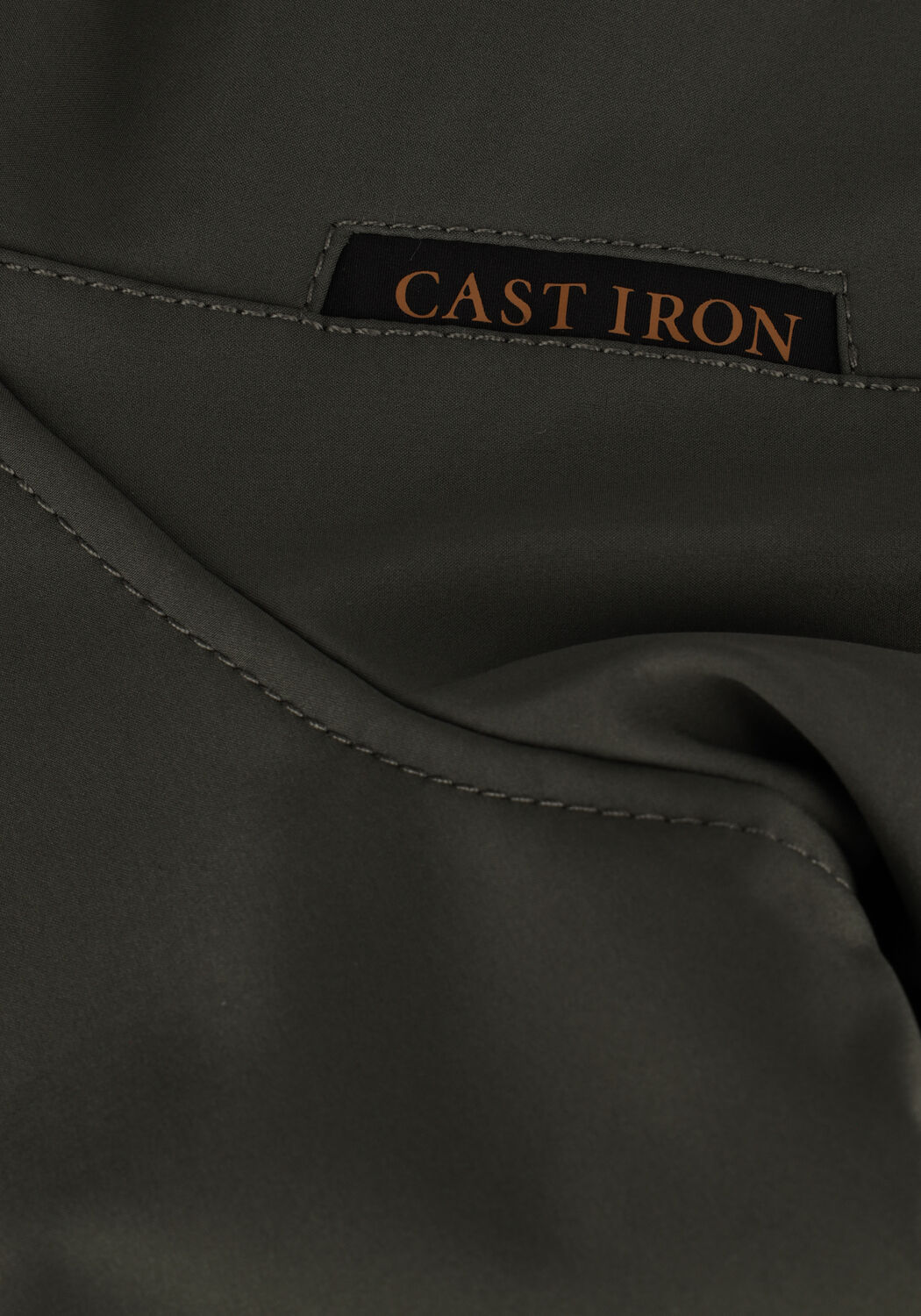 Groene CAST IRON Gewatteerde jas SHORT JACKET SOFTSHELL ZEROYON 2.0 - large