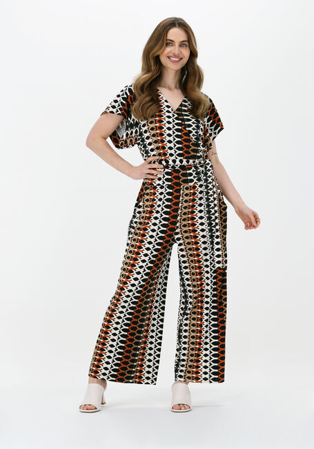 Witte SUMMUM Jumpsuit JUMPSUIT HONEYCOMB PRINT ON VISCOSE EA - large