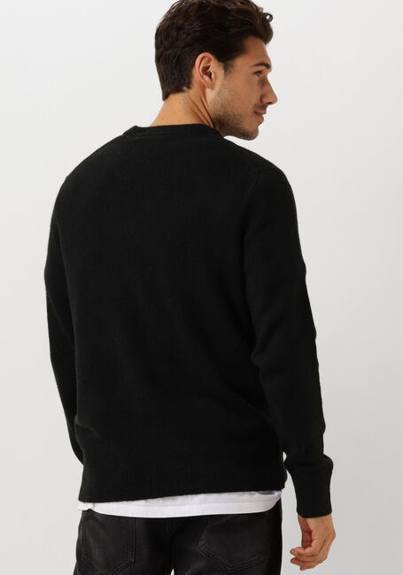 Zwarte SCOTCH & SODA Trui SOFT KNIT REGULAR FIT SWEATER - large
