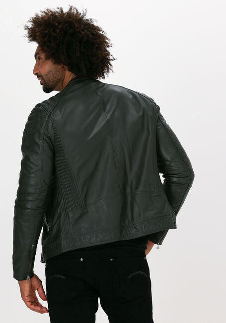 Groene GOOSECRAFT Leren jas JACKET 965 - large