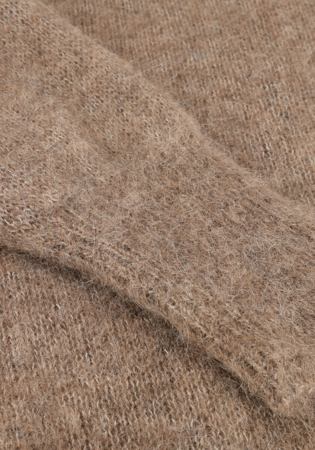 Taupe BY-BAR Trui SONNY NATURAL PULLOVER - large
