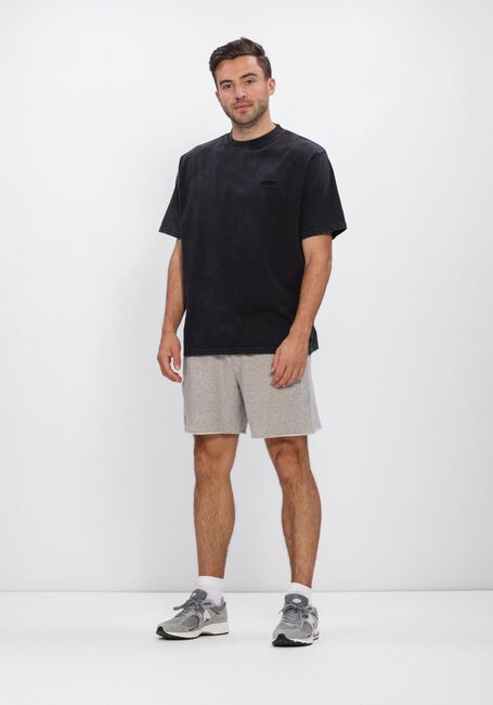 Zwarte WOODBIRD T-shirt WBBAINE WARP ACID TEE - large