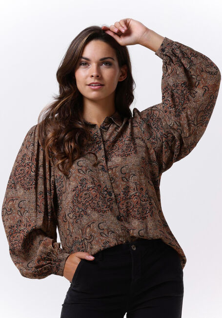 Zwarte BY-BAR Blouses ARTY PAISLEY BLOUSE - large
