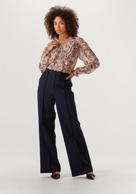Donkerblauwe NEO NOIR Pantalon SURY SUIT PANTS - large