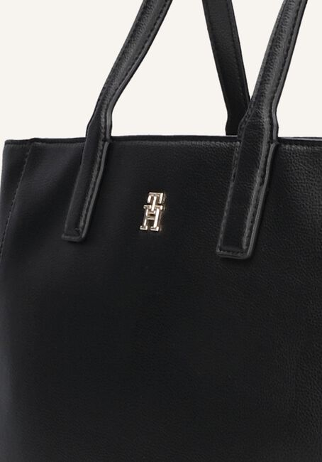 Zwarte TOMMY HILFIGER Shopper TH SOFT LOGO TOTE Zwarte TOMMY HILFIGER Shopper TH SOFT LOGO TOTE - large