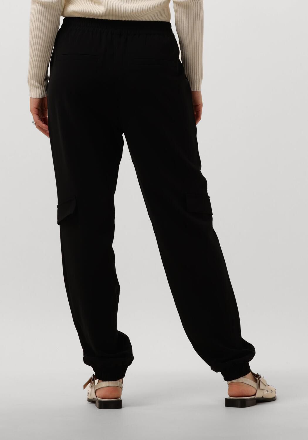 BRUUNS BAZAAR Dames Broeken Brassica Cilla Pants Zwart