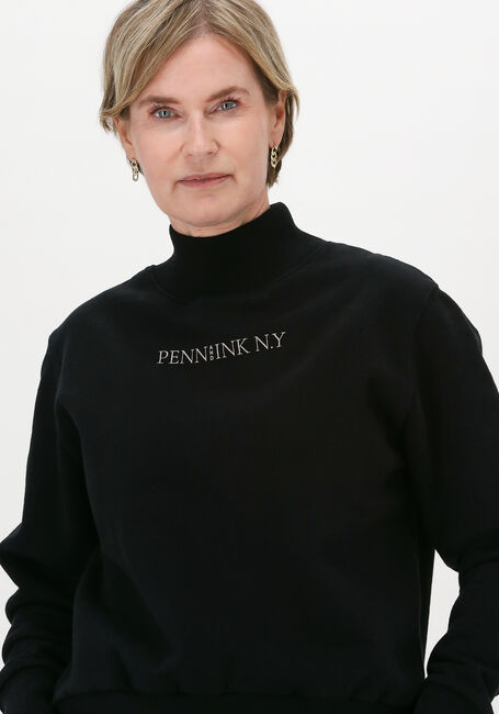 Zwarte PENN & INK Trui SWEATER - large