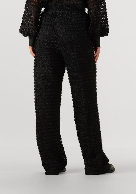 Zwarte STUDIO AMAYA Wijde broek GLACE - large