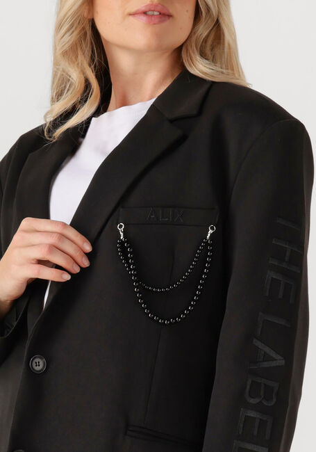 ALIX THE LABEL LADIES WOVEN GRANDAD BLAZER - large