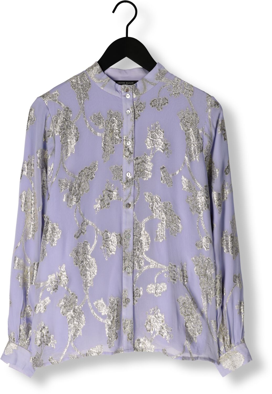 BRUUNS BAZAAR Dames Blouses Juneberry Charlottas Shirt Lila