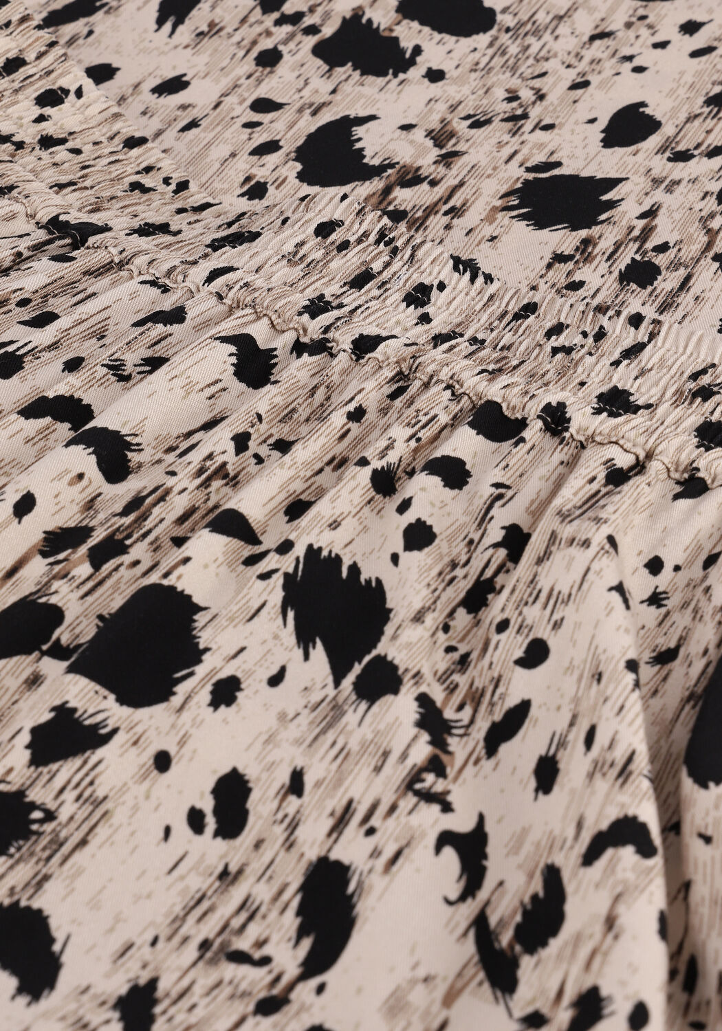 Beige OBJECT Midirok DONNA HW LONG SKIRT - large