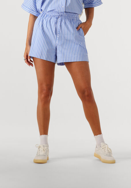 Lichtblauwe CATWALK JUNKIE Korte broek PULL ON STRIPED SHORT - large