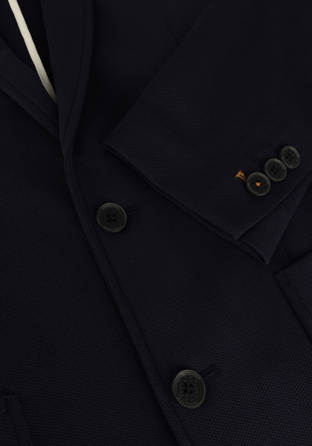 Donkerblauwe VANGUARD Colberts PIQUE BLAZER RACEFORD - large