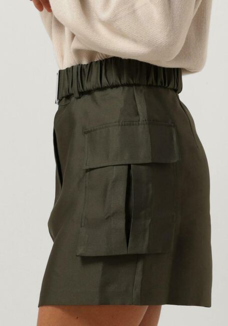 Donkergroene SECOND FEMALE Minirok ELEGANCE NEW POCKET SKIRT - large