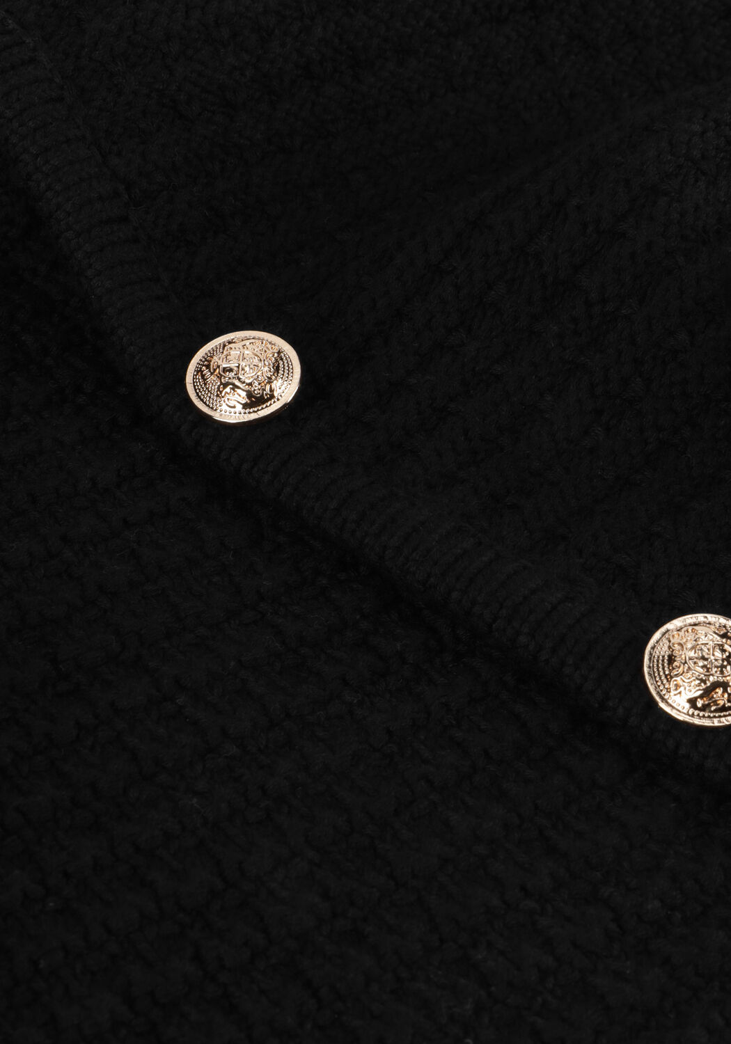 Zwarte NEO NOIR Vest LIMONE KNIT JACKET - large