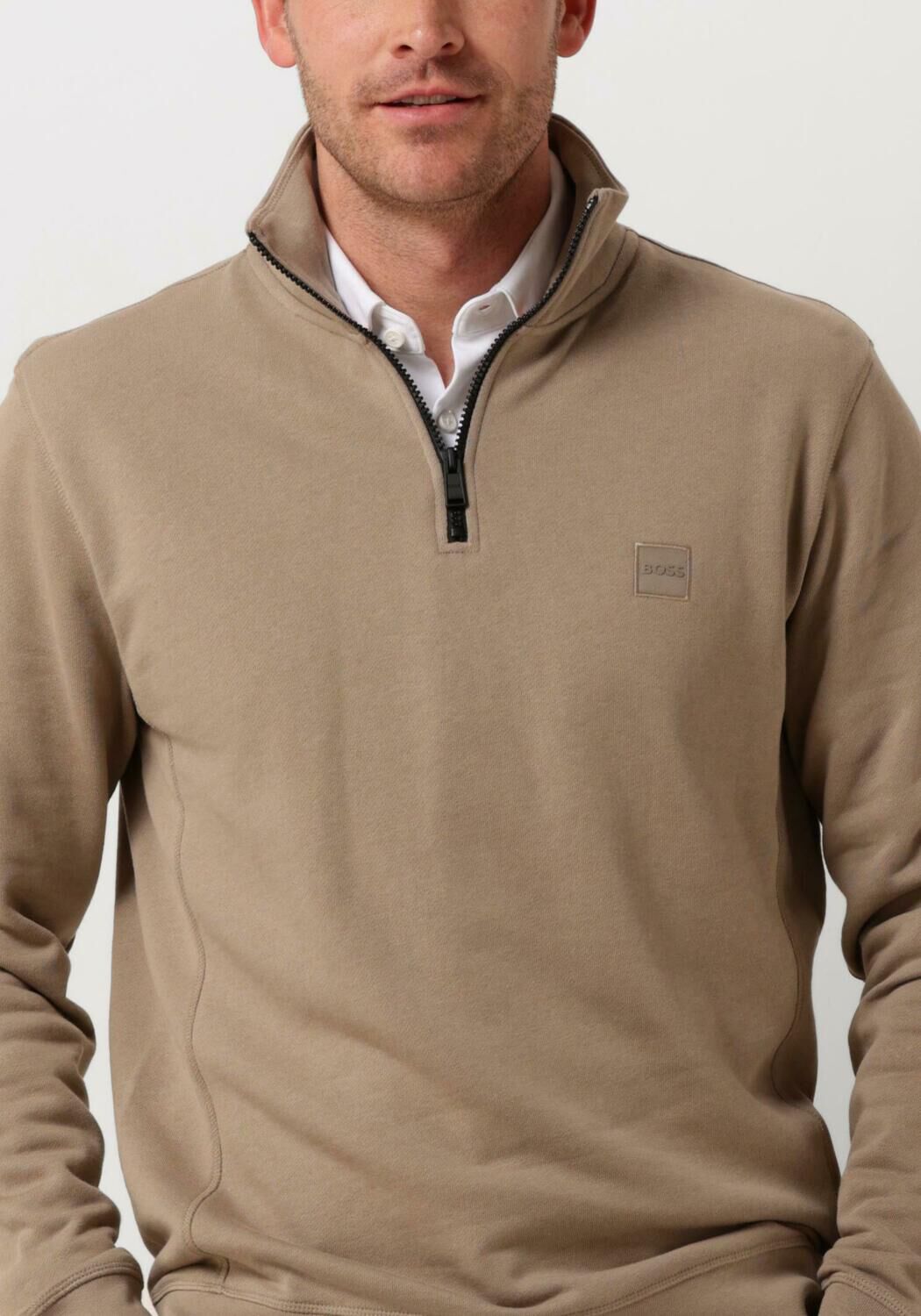 BOSS ORANGE Heren Truien & Vesten Zetrust 10234591 01 Taupe