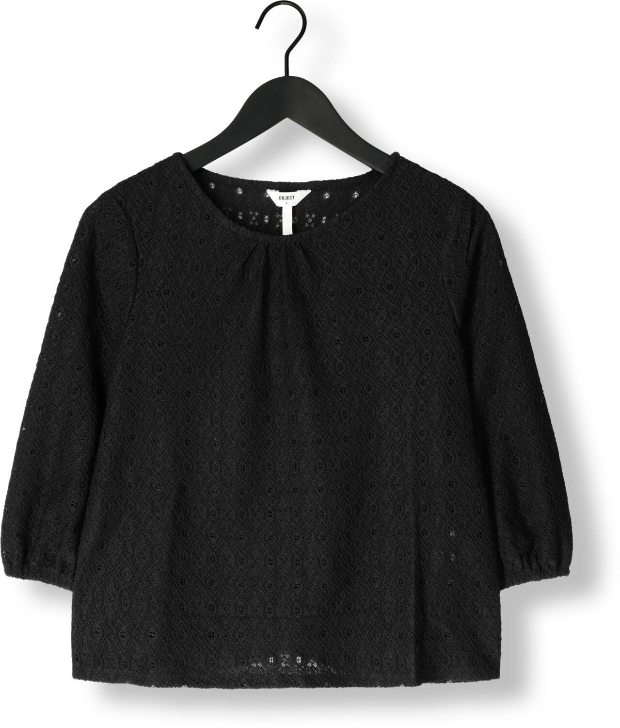 OBJECT Dames Blouses Objlaila 3 4 Re Top Zwart