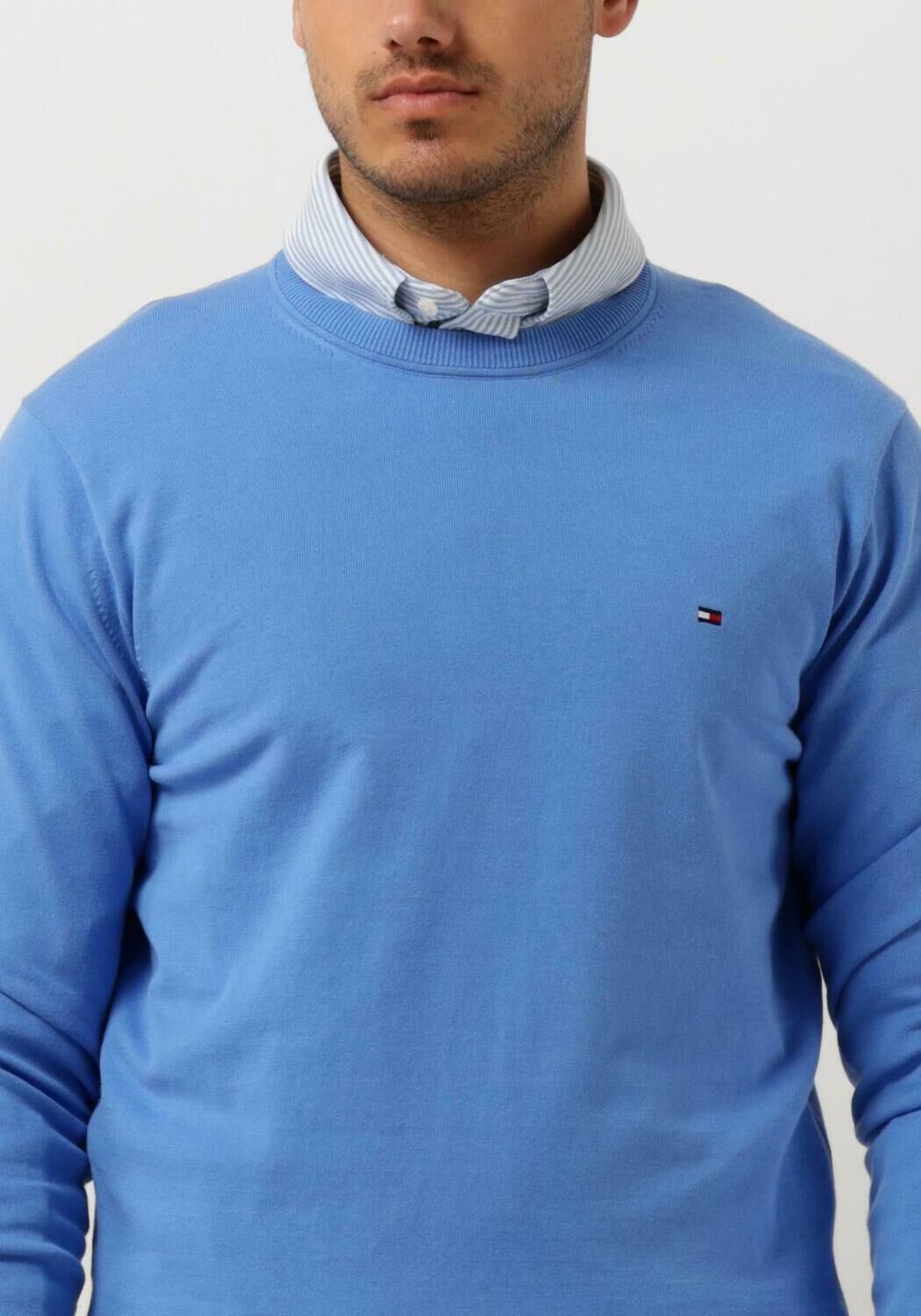 Blauwe tommy shop hilfiger trui