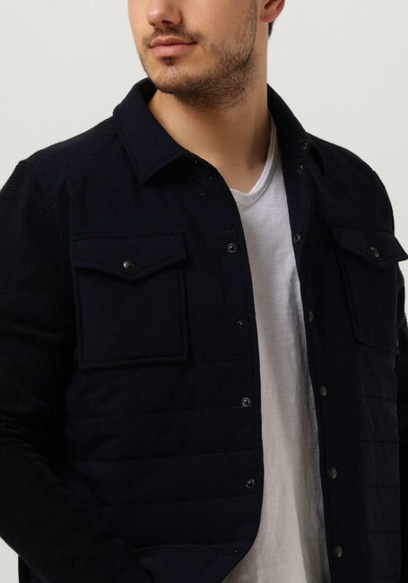Donkerblauwe VANGUARD Jack IN-BETWEEN JACKET COTTON POLYAMIDE - large