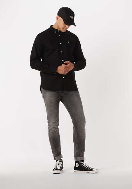 Zwarte LYLE & SCOTT Casual overhemd OXFORD SHIRT - large