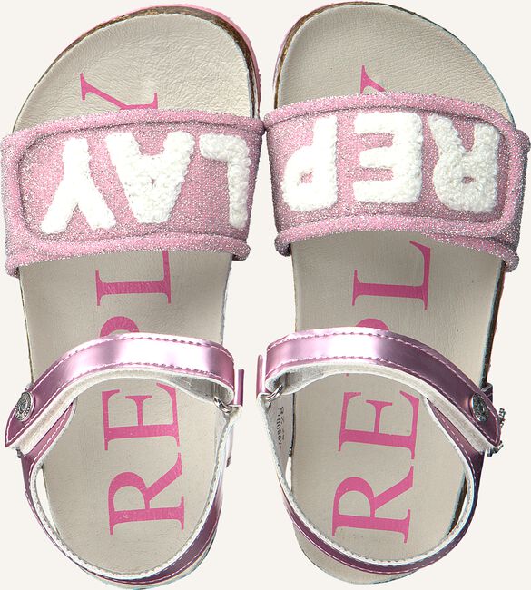 Roze REPLAY Platte sandalen PAPUA Roze REPLAY Platte sandalen PAPUA - large