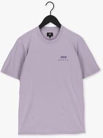 Paarse EDWIN T-shirt EDWIN LOGO CHEST TS