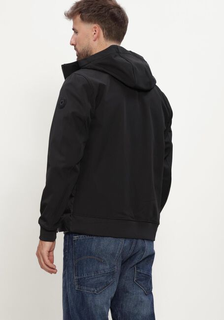 Zwarte AIRFORCE Gewatteerde jas HOODED COVE JACKET - large