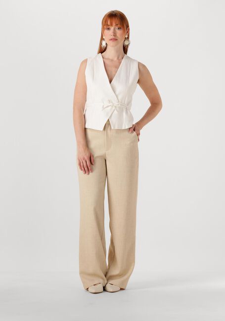 Witte NEO NOIR Gilet SAMARA RAMIE WAISTCOAT - large