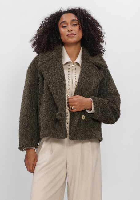 Donkergroene NUKUS Jack HALLE JACKET - large