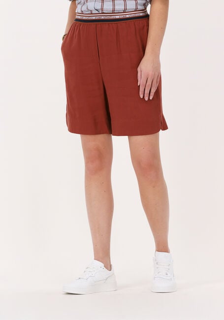 Rode ESM&Eacute; STUDIOS Korte broek HENA HIGH WAIST SHORT - large