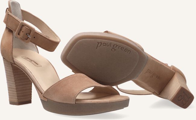 Beige PAUL GREEN Platte sandalen 7618 Beige PAUL GREEN Platte sandalen 7618 - large