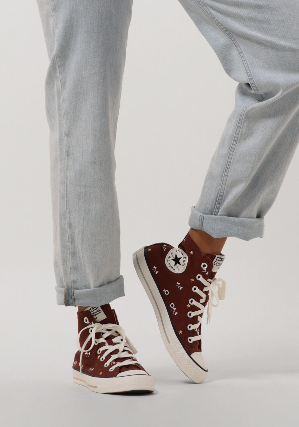 Rode CONVERSE Hoge sneakers CHUCK TAYLOR ALL STAR HI - large