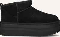 Zwarte UGG Vachtlaarzen W CLASSIC ULTRA MINI PLATFORM - medium