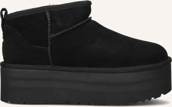 Zwarte UGG Vachtlaarzen W CLASSIC ULTRA MINI PLATFORM Zwarte UGG Vachtlaarzen W CLASSIC ULTRA MINI PLATFORM - large