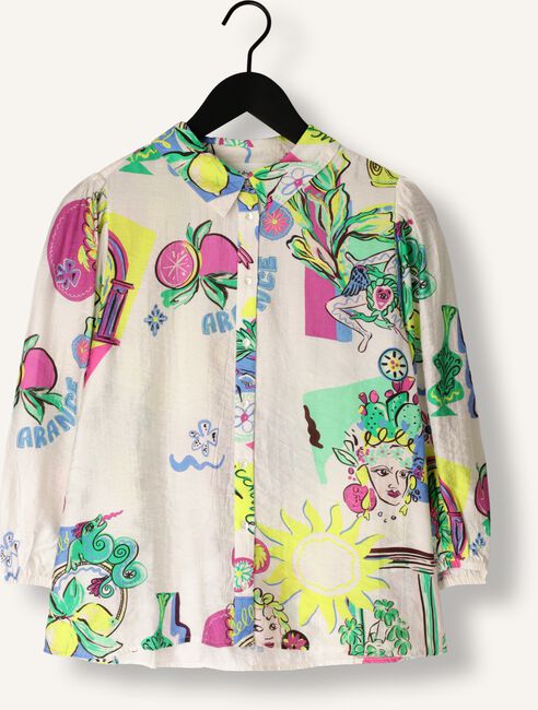 Witte POM AMSTERDAM Blouses SICILIAN LOVE BLOUSE Witte POM AMSTERDAM Blouses SICILIAN LOVE BLOUSE - large