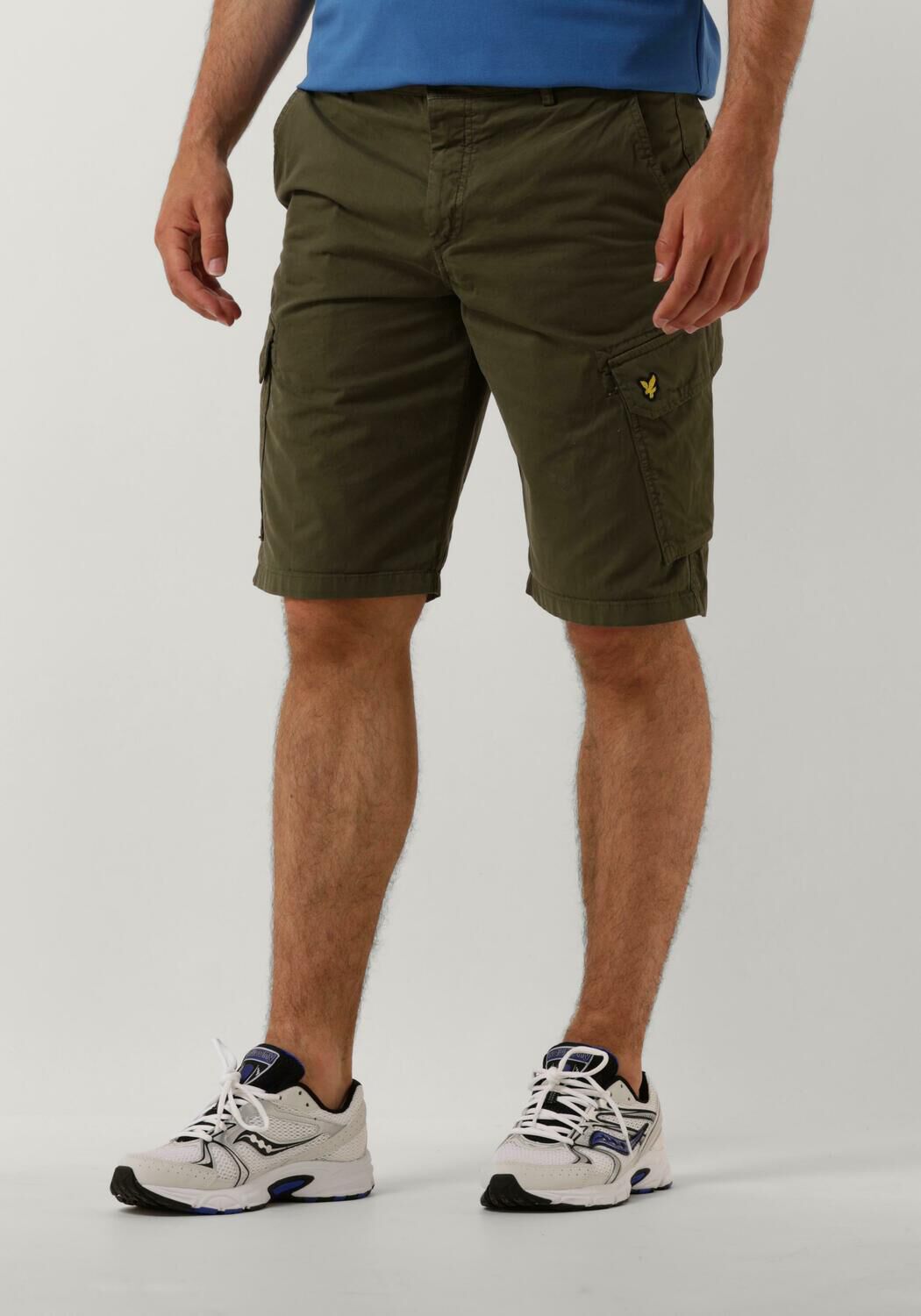 LYLE & SCOTT Heren Broeken Wembley Cargo Short Olijf