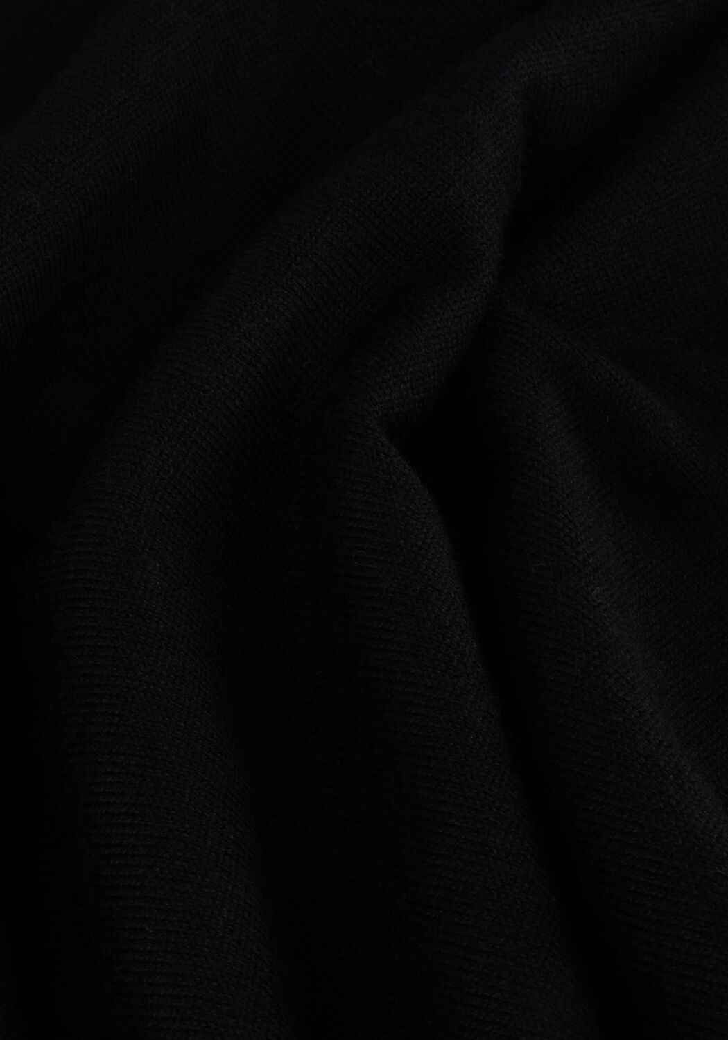 Zwarte VANILIA Trui MERINO WOOL SWEATER - large