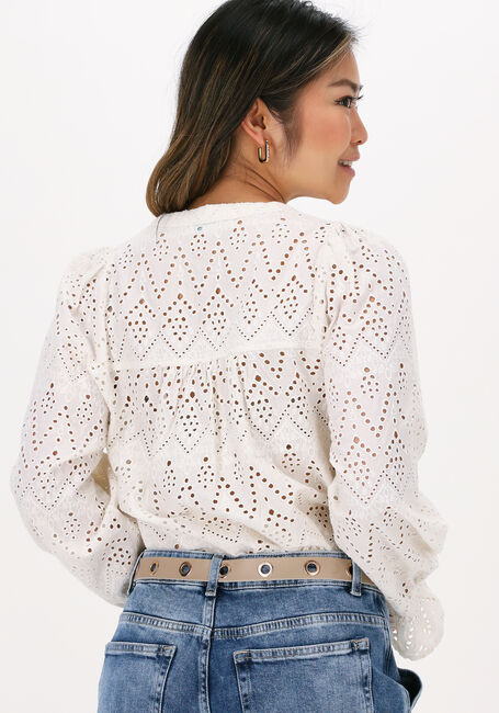 Witte BY-BAR Blouses SAMMIE EMBROIDERY BLOUSE - large