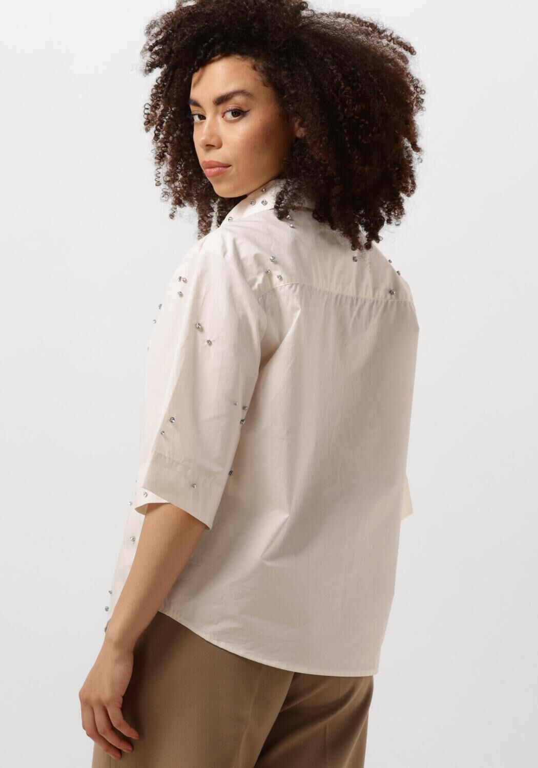 COPENHAGEN MUSE Dames Blouses Cmrhine-shirt Creme