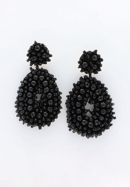 Zwarte NOTRE-V Oorbellen EARRING BEADS - large