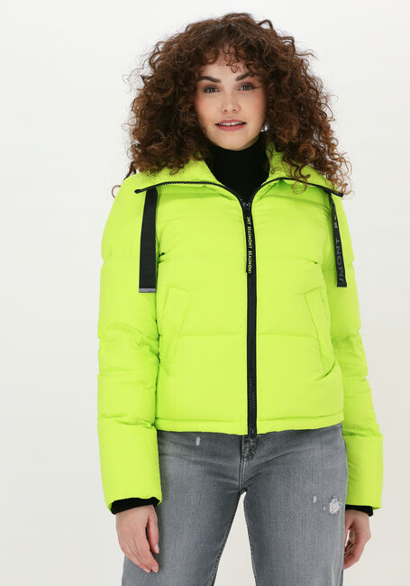 Groene BEAUMONT Gewatteerde jas PUFFER RECYCLED SHORT JACKET - large