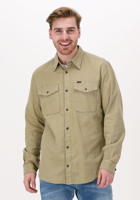 Groene G-STAR RAW Casual overhemd MARINE SLIM SHIRT L/S - large
