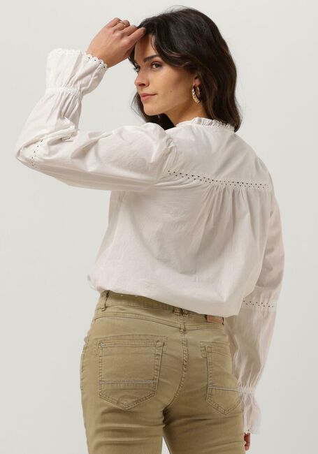 Witte Y.A.S. Blouses YASSCLARA LS SHIRT - large