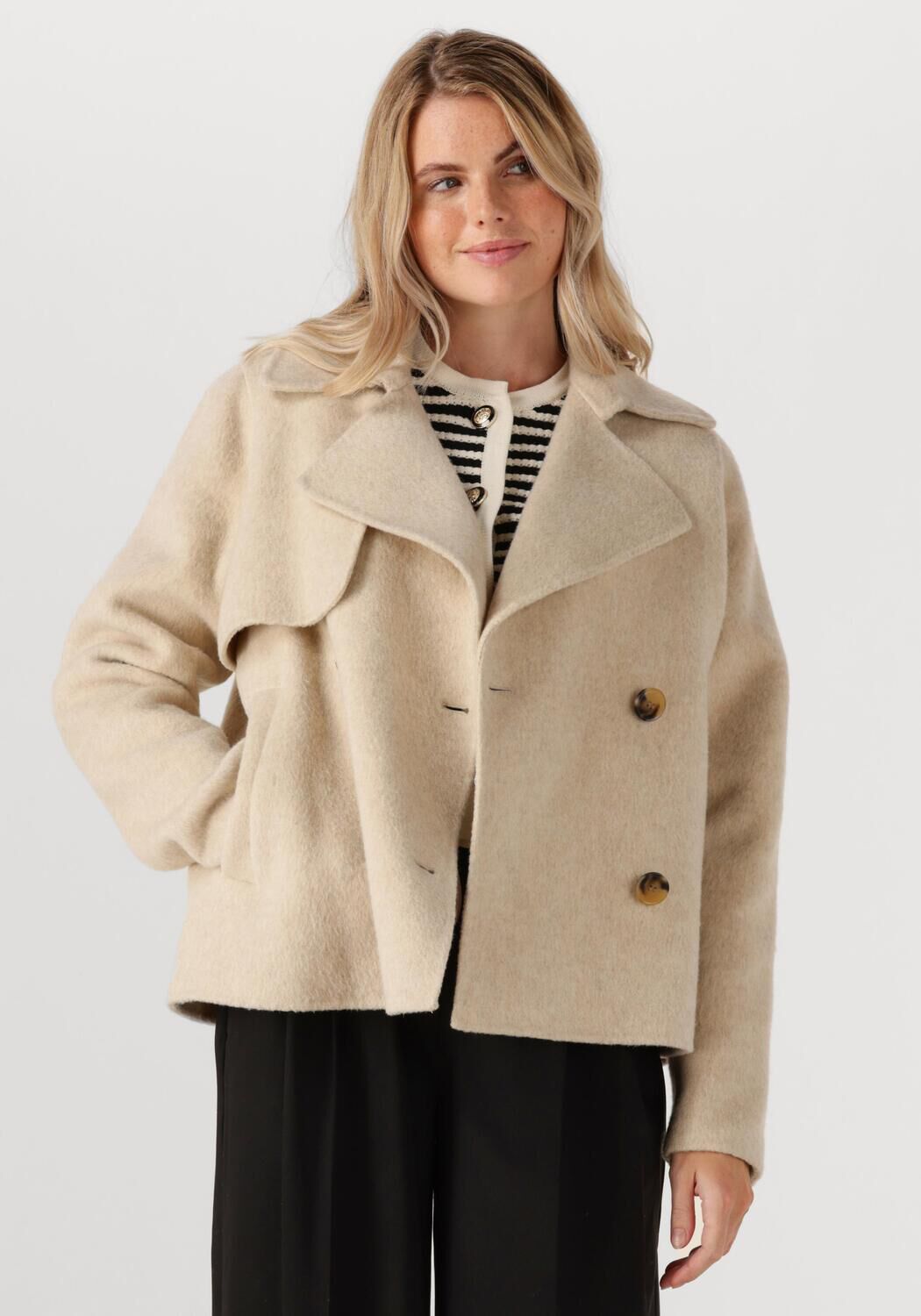 JANICE Dames Jassen Jean Beige