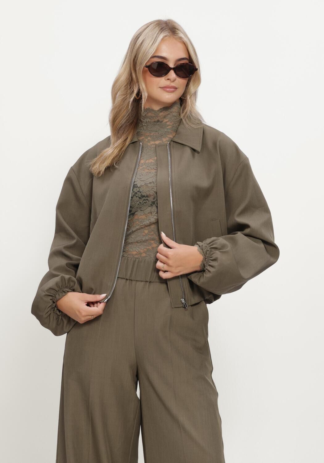 Olijf NOTRE-V Blazer NV-INETTE - large
