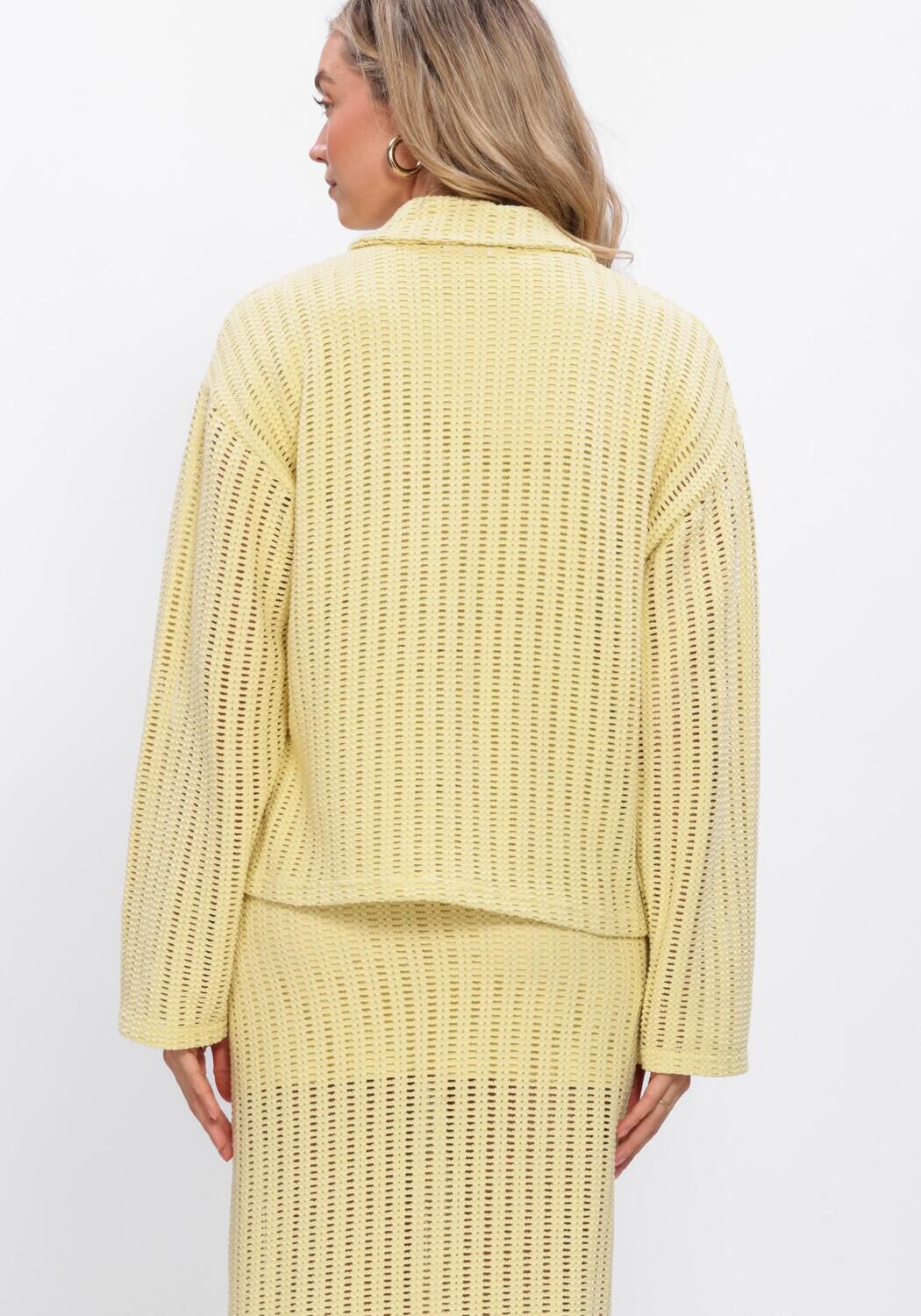 Gele EDITED Blouses NEO POLO SHIRT - large