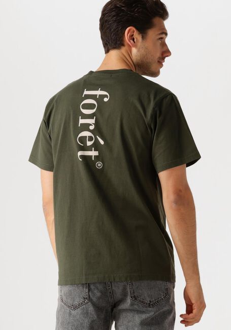Groene FORÉT T-shirt OCEAN T-SHIRT - large