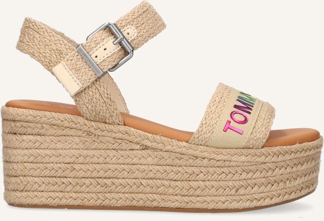 Beige TOMMY HILFIGER Sandalen RAINBOW BRANDING FLATFORM SAND Beige TOMMY HILFIGER Sandalen RAINBOW BRANDING FLATFORM SAND - large