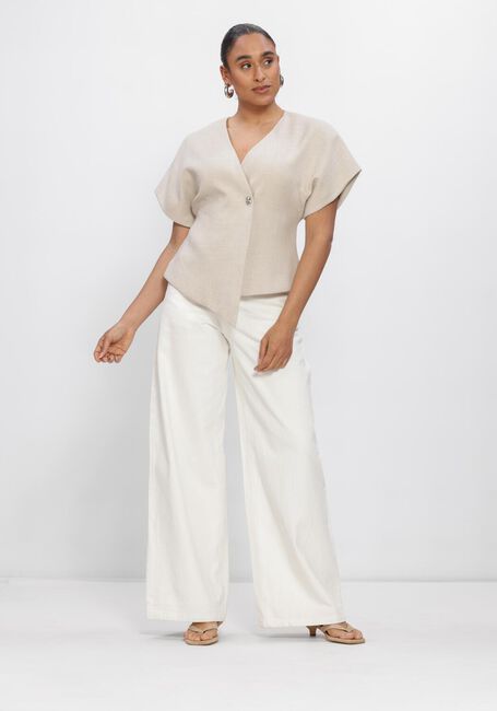 Beige Y.A.S. Blazer YASCOMIRA SS BLAZER - large