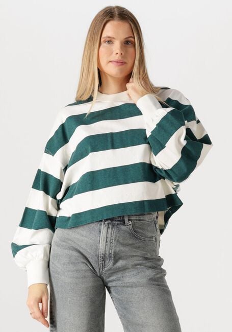 Groene CATWALK JUNKIE Truien/vesten OVERSIZED STRIPED LONG SLEEVE - large